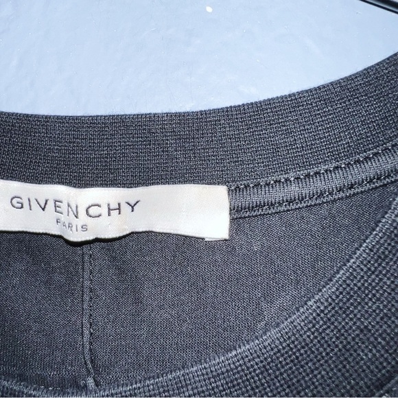 Givenchy Lambleather Patch Tee Shirt Size Small - Picture 3 of 10